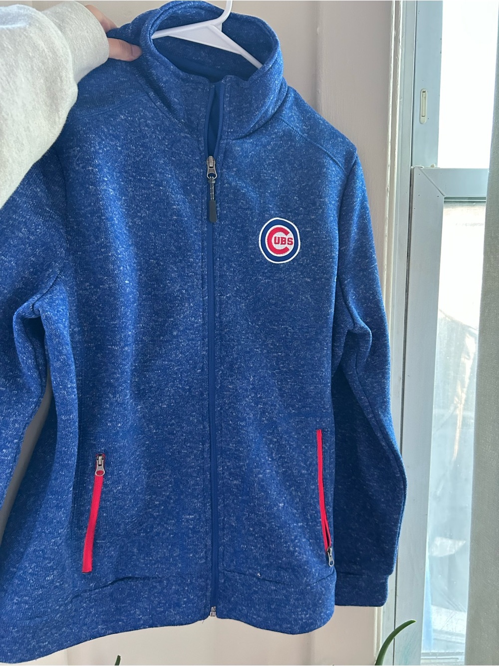 Genuine Merchandise Royal Blue Pullover with Red Logo Accents